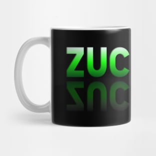 Zucchini - Healthy Lifestyle - Foodie Food Lover - Graphic Typography Mug